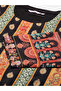 Printed Round Neck Kurta and Trousers with Dupatta Set - 2