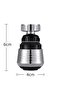 Water Saving 2 Mode Faucet Head Short - 3