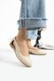Women's Skin Side Open Ballerina Home and Outdoor Shoes Stc1100 - 2