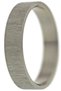 6mm Brushed Matte Plain Women Men Steel Wedding Band Ring Cl46 - 3
