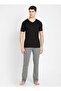 V-Neck T-Shirt 24X7 2726-0105-BLACK - 4