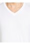 V-Neck T-Shirt 24X7 2726-0105-WHITE - 5