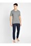 V-Neck T-Shirt 24X7 2726-0105-GRYML - 4
