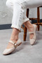 Women's Ballerinas, Belted Light Comfortable Sole Ballerinas, Stylish Ballerinas, Casual Shoes for Business Office - 3