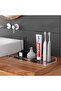 Clear Acrylic Vanity Tray - Toilet Tank/Bathtub Organizer for Soap, Towel, Candle, 11.8" - 2