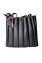Premium QualityPleated Shoulder Bag, Accordion Bag, Ribbon, Pleated Shoulder Bag - 3