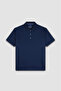 Cotton Polo Shirt with Buttons - 6