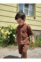 Organic Double Layer Wrinkle Muslin Fabric Judge Collar Baby Set