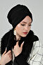 Bone |   Hijab Bonnet |   Fully Filled Bonnet |   Cotton Combed Lining, Lycra - 6