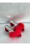 Feathered Bride Slippers - 2