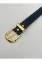 Tarnish-Free Gold Buckle Women's Belt Dress Belt.Pantalon Belt,Shirt Belt - 4