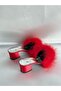 Feathered Bride Slippers - 3