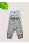 Set of 3 100% Cotton Unisex Short Sleeve Baby Bodysuit Pants - 7