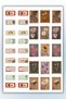 Set of 4 Vintage Sticker Planner Suitable for Agenda Bullet Journal - 6