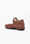 Women's Daily Orthopedic Shoes Tan Large Size Cage Model Banded - 5