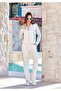Aqua 25702 Women's Stand Collar Long Sleeve Tracksuit Set