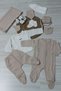 Barbosa Caramell 100% Natural Cotton Muslin 10-Piece Hospital Discharge Bodysuit Set New Season (Summer) - 8