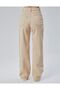 Cindy Women's High Waist Lycra Beige Jeans Loose Beige Denim Pants Palazzo Julia - 7