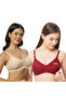 Cotton Maternity Postpartum Without Underwire Nursing Bra for Breastfeeding