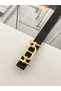 Thin Women Belt with Gold Buckle Trouser Belt Dress Belt Shirt Belt Coat Belt - 2