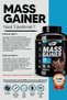 Whey Protein 2000g Mass Gainer 2000G-Gift Shaker - 3
