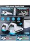 PS5 / PS5 Slim Stand and Cooling Station With RGB LED Controller Charging Station for Playstati - 8