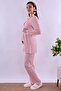 Cotton Maternity Set with Breastfeeding Features, 4 Pieces Effortt - Pink - 8