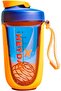 Shaker Bottle with Tritan BPA-Free Plastic with Stainless Steel Blender Ball-550 ml Blue