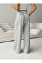 Women's Gray Straight Leg Sweatpants - 2