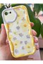 iPhone 7/8/Se Case Designed Patterned Camera Protected Daisy Flower Colorful Silicone Cover - 4