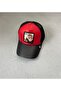 Animal Figured Hat Unisex Adjustable Back Faux Leather Hat