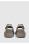 Mink Leather Women's Heeled Sandals - 4