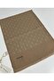 Elegans Monogram Shawl-75 X 190- 090700 -981 Gold
