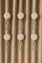 Magnetic Curtain Latch Thread Winding Model 6 Pieces