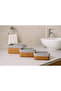3-Piece Bamboo Multi-Purpose Rectangular Baskets - 3