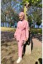 Women's Side Tie Suit M101 - Pink