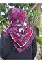 Handcrafted Edge Beaded Writing Cheesecloth Dowry Gift - 3