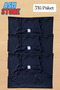Extra Comfort 3 Pack Women's Cotton Undershirts - Choice of Combo and Solid Colors (White/Grey/Black) - 3