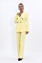 Men's Classic Jacket with Lapel Pockets & Wide Leg Pants - Yellow - 1062520 - 2