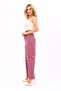 Pleated Leg Trousers-Rose - 5
