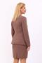 Zero Collar Buttoned Jacket - Brown - 1064100 - 3