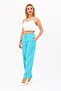 Pleated Leg Trousers-Turquoise
