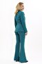 Men's Collared Vest Jacket & Spanish-Cut Trousers - Petrol - 1076530 - 4