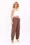 Pleated Trousers-Brown - 3
