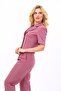 Men's Collared Short Jacket-Rose - 1053100 - 4