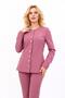 Zero Collar Buttoned Jacket-Rose - 1064100 - 5