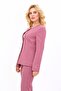 Oval Collar Classic Jacket with Side Cups - Rose - 1043100 - 4