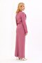 Men's Lapel Single Button Classic Jacket & Long Straight Slim Skirt-Rose - 1045553 - 3