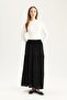 Lace-Up Viscose Maxi Hijab Skirt Z3406Az25Sp - 4