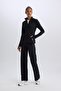 Defactofit Standard Fit Sweatpants Butt Wide Wide Leg Standard Size Skuba Diving Cloth A0566Ax25Sp - 3